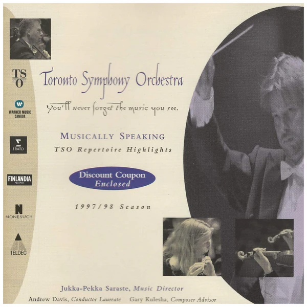 Musically Speaking 1997-1998 Season Highlights [CD]