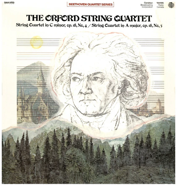 Beethoven: String Quartet in C minor Op 18 No 4; String Quartet in A major Op 18 No 5 [Vinyl]
