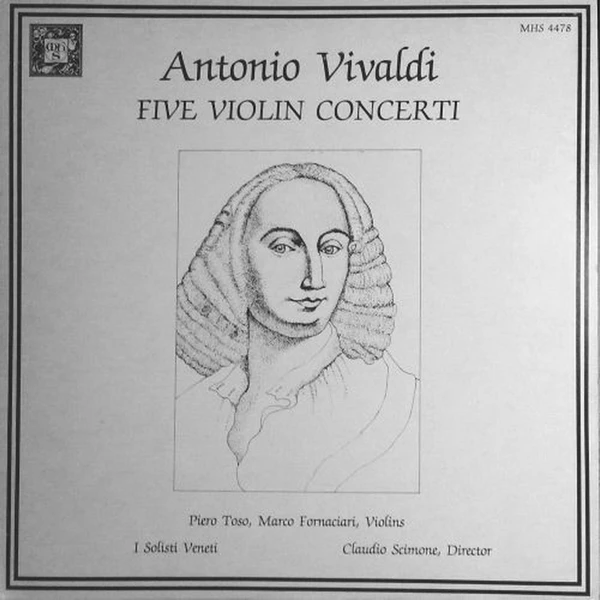 Vivaldi: Five Violin Concerti [Vinyl]