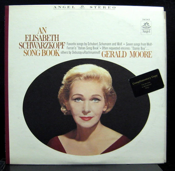 An Elisabeth Schwarzkopf Song Book [Vinyl]