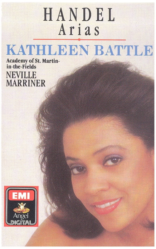 Handel Arias: Kathleen Battle [Tape]