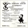 Toronto Youth Symphony: Christmas Concert 1970 [Vinyl]