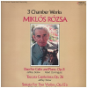 Miklos Rozsa: 3 Chamber Works [Vinyl]