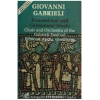 Gabrieli: Processional and Ceremonial Music [Tape]