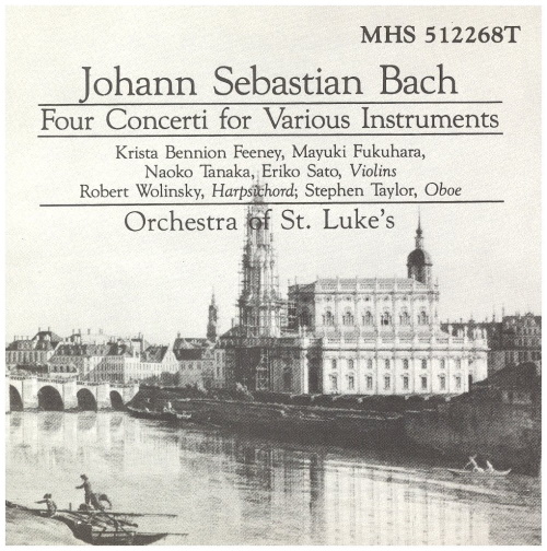 Johann Sebastian Bach: Four Concerti for Various Instruments