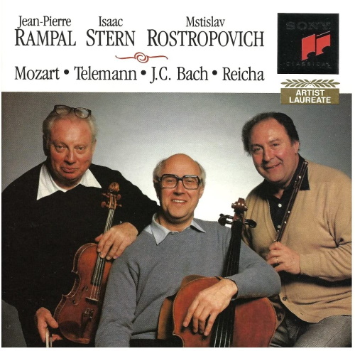 Rampal, Stern, Rostropovich - Mozart; Teleman; J.C. Bach; Reicha