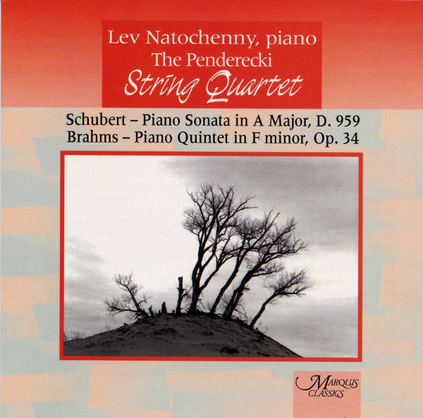 Schubert: Piano Sonata in A Major, D. 959; Brahms: Piano Quintet in F minor, Op. 34
