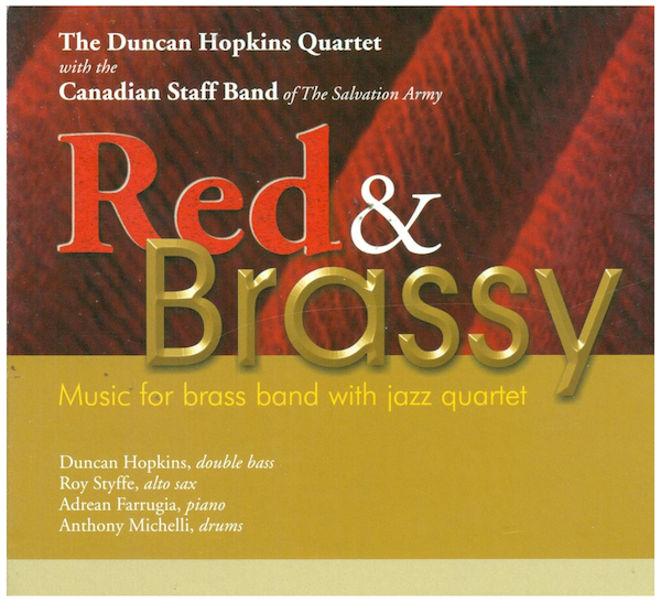 Red & Brassy: Music for brass band with jazz quartet