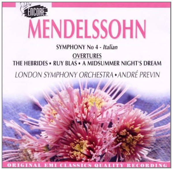 Mendelssohn: Symphony No 4, Ov