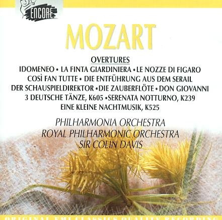 Mozart: Overtures