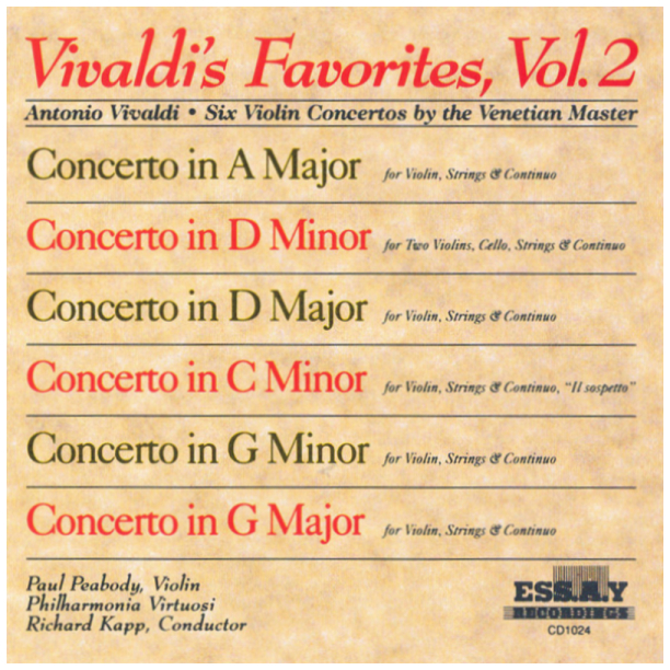 Vivaldi's Favorites - Vol. 2