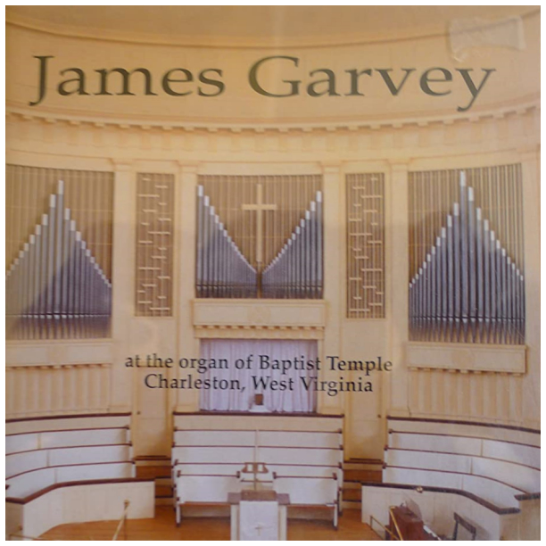 James Garvey at the Organ of Baptist Temple Charleston, West Virginia