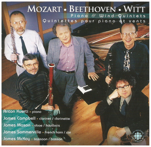 Mozart Beethoven Witt - Piano & Wind Quintets