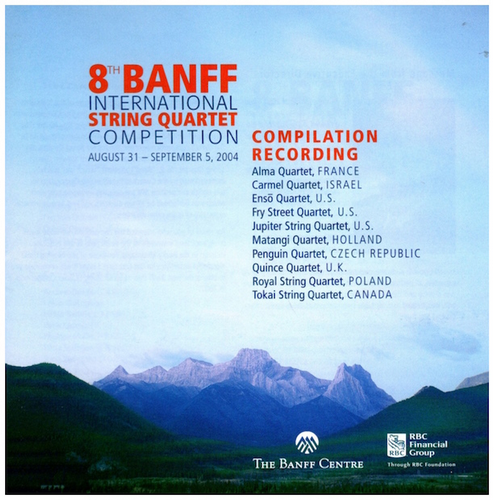 8th Banff International String Quartet Competition - 2004
