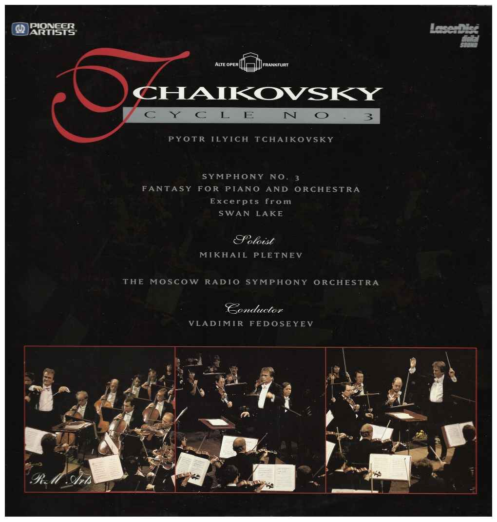 Tchaikovsky: Cycle No. 3 - Symphony No. 3, Fantasy for Piano & Orchestra, Excerpts from Swan Lake