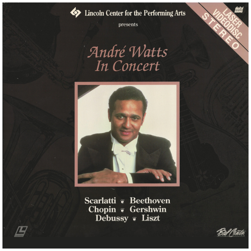 Lincoln Center for the Performing Arts presents Andre Watts In Concert