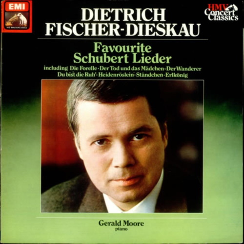 Dietrich Fischer-Dieskau sings Favourite Schubert Lieder