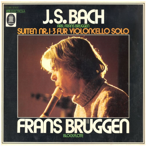 J.S. Bach: Suites No. 1-3 Fur Violoncello Solo