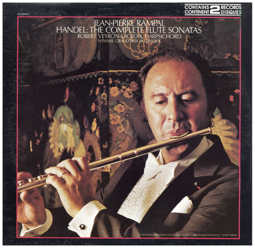 Handel: The Complete Flute Sonatas (2 LPs)