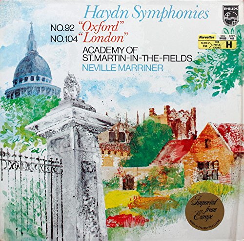 Haydn Symphonies: No. 92, Oxford & No. 104, London