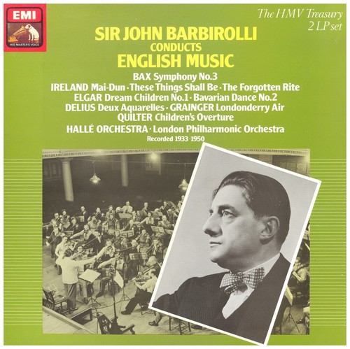 Sir John Barbirolli Conducts English Music (2 LPs)