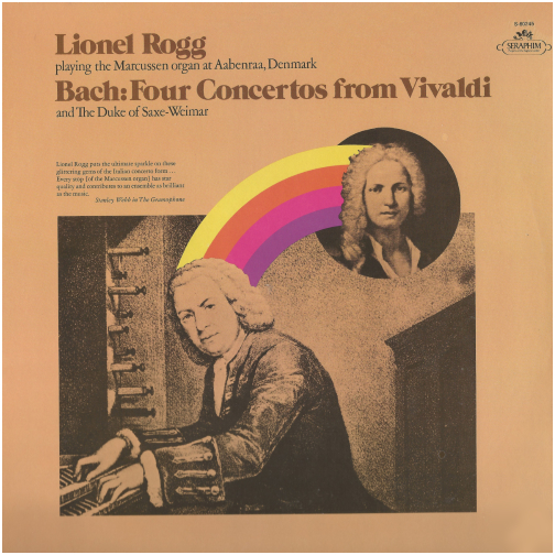 Lionel Rogg: Bach Four Concertos from Vivaldi & The Duke of Saxe-Weimar