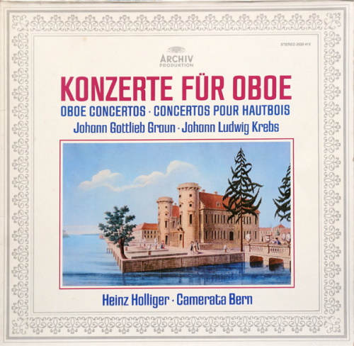 Konzerte fur Oboe, Oboe Concertos: Johann Groun & Johann Krebs