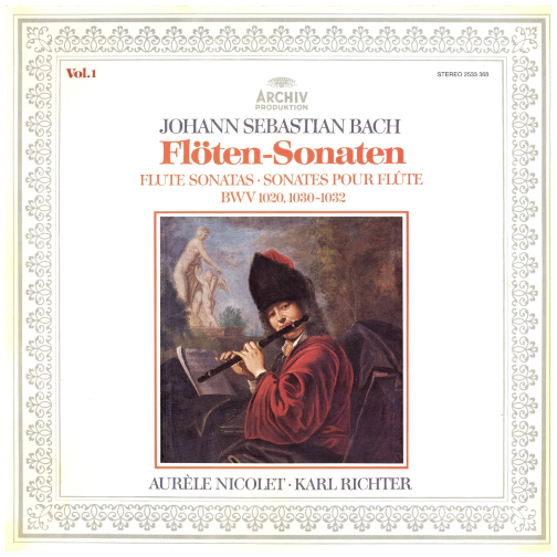 J.S. Bach: Flute Sonatas Volume 1,  BWV 1020, 1030-1032