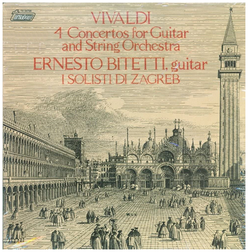 Vivaldi: 4 Concertos for Guitar and String Orchestra