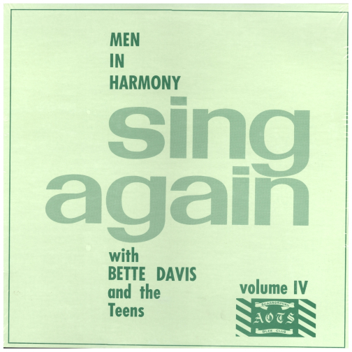 Men In Harmony Sing Again Volume IV