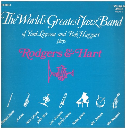The World's Greatest Jazz Band of Hank Lawson and Bob Haggart Plays Rodgers & Hart