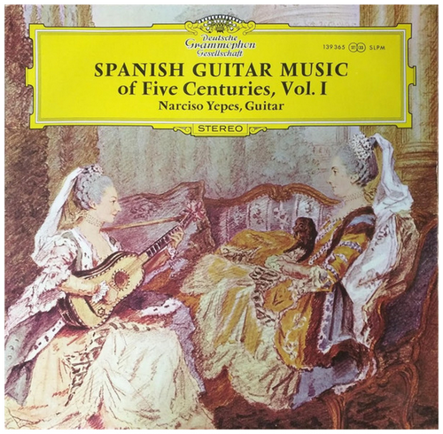 Spanish Guitar Music of Five Centuries, Vol. 1