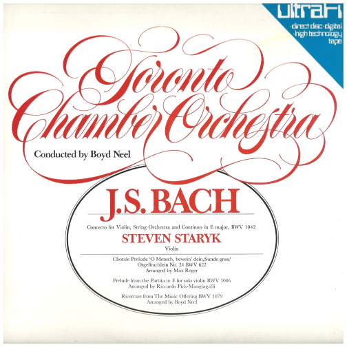 J.S. Bach: Violin Concerto