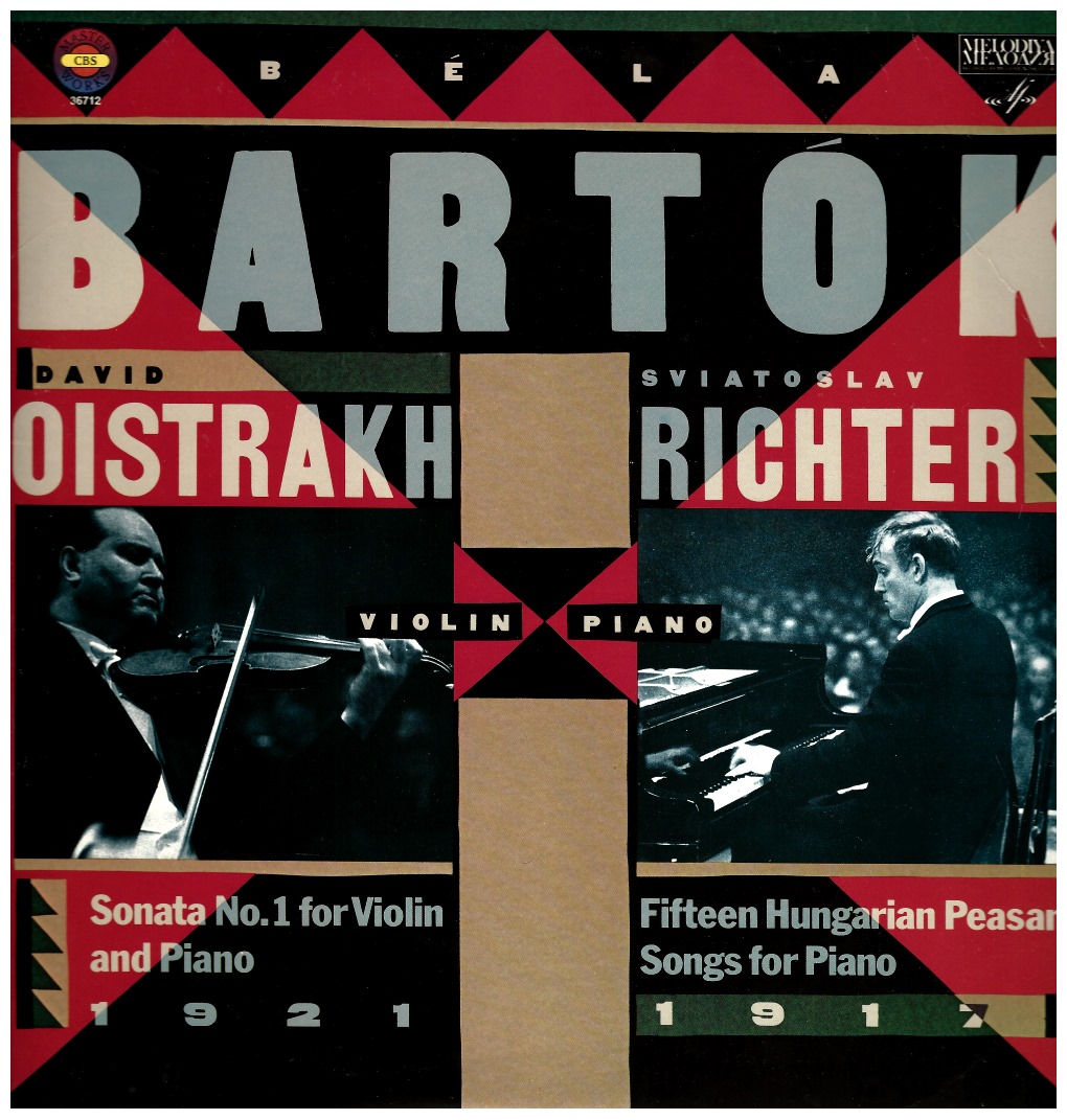 Bartok: Sonata No 1, 15 Hungarian Peasant Songs