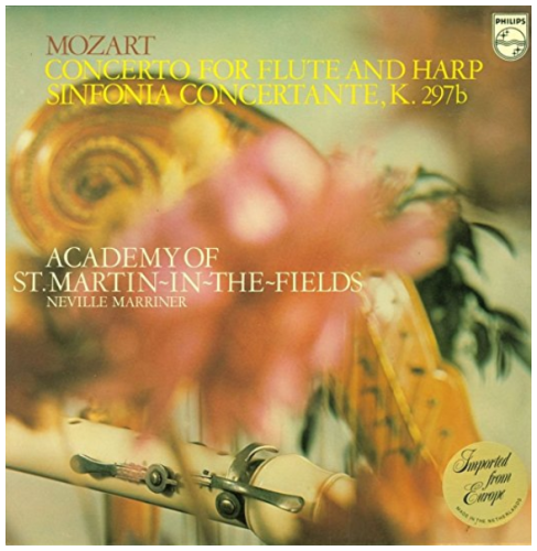 Mozart: Concerto For Flute And Harp, Sinfonia Concertante