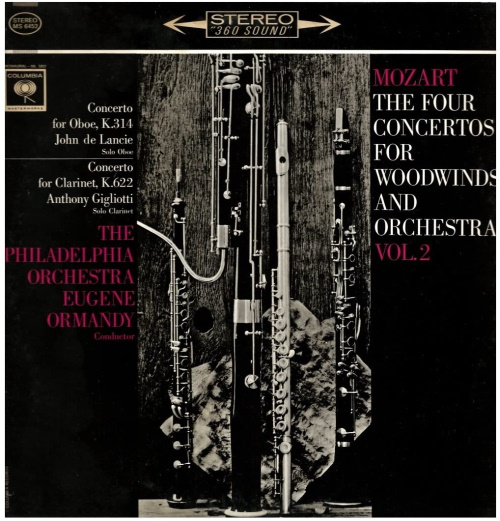 Mozart: The Four Concertos for Woodwinds & Orchestra Vol. 2