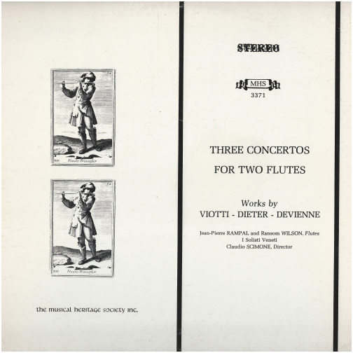Three Concertos for Two Flutes