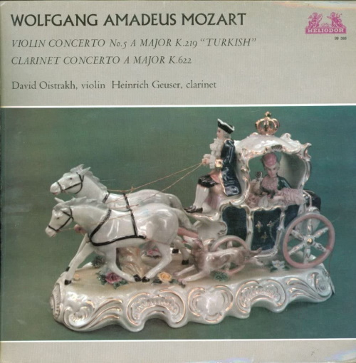 Mozart: Violin Concerto No.5 A Major K.219, Turkish,  Clarinet Concerto A Major K.622