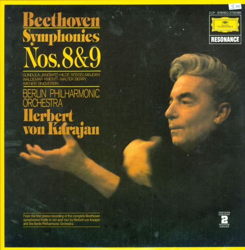 Herbert Von Karajan - Beethoven: Symphonies Nos. 8 & 9