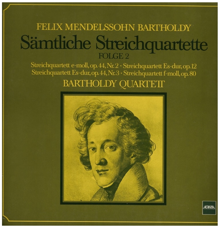 Mendelssohn: Complete String Quartets Vol. 2 (2 LPs)