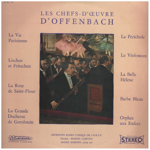 Les Chefs-D'Oeuvre D'Offenbach