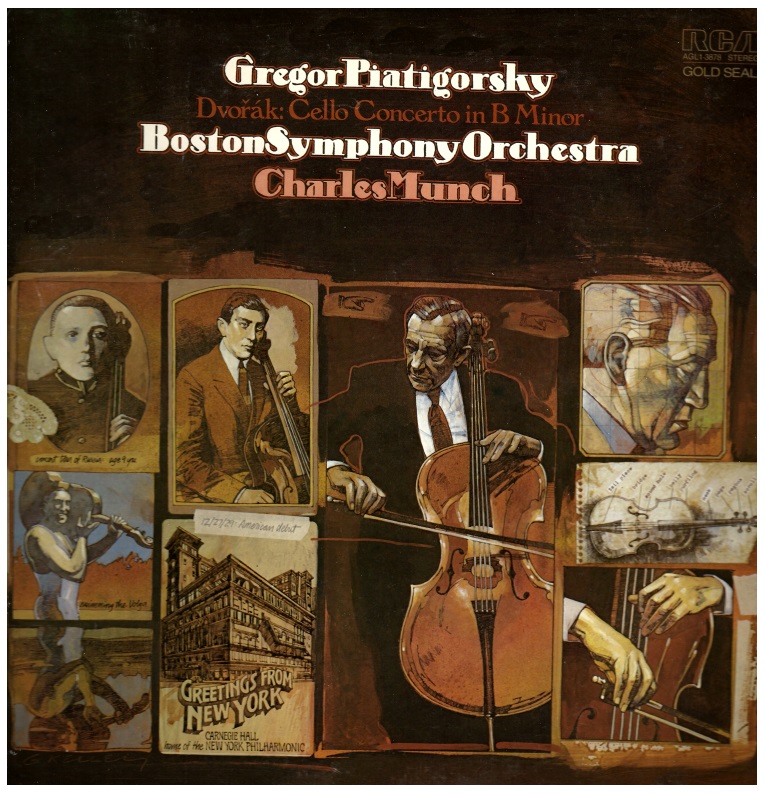 Gregor Piatigorsky - Dvorak: Cello Concerto in B Minor