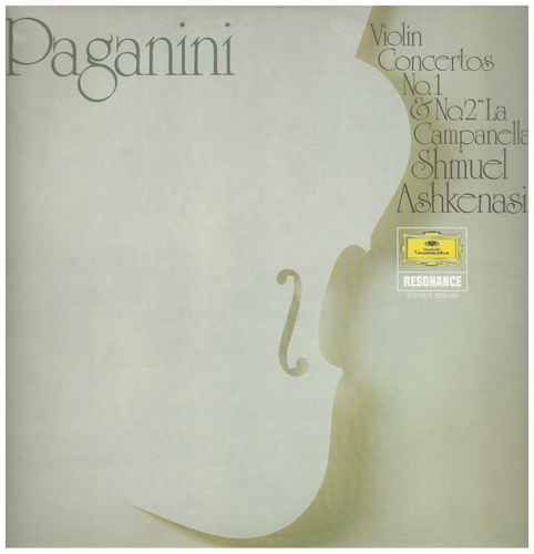 Paganini Violin Concertos No.1 & No.2 'La Campanella'