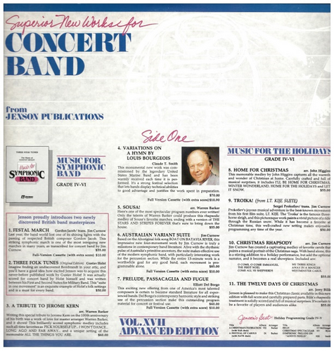 Jensen Concert Band Vol. XVII Advanced Ed. (2 LPs)
