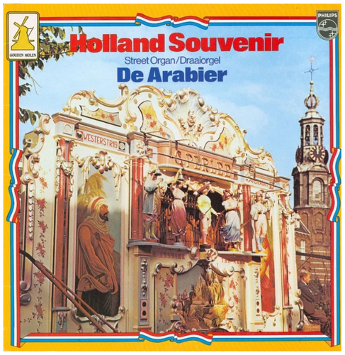 Holland Souvenir Street Organ De Arabier