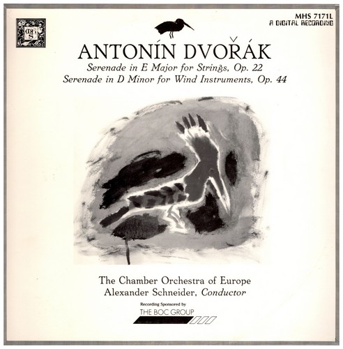 Dvorak: Serenade in E Major for Strings; Serenade in D Minor for Wind Instruments