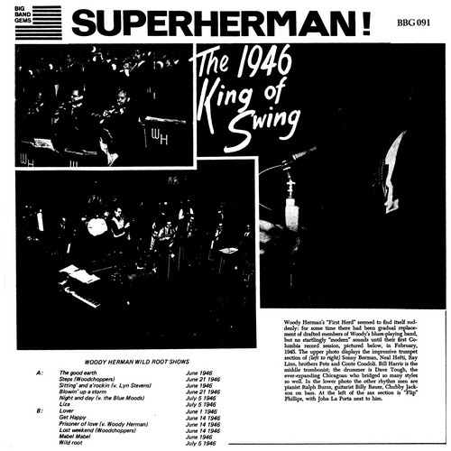 Superherman! The 1946 King of Swing