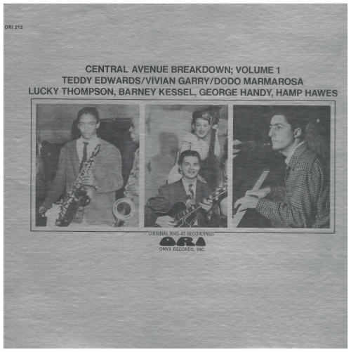 Central Avenue Breakdown - Volume 1