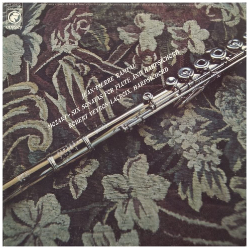 Mozart: Six Sonatas for Flute and Harpsichord