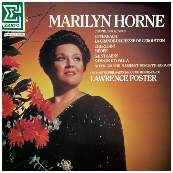 Marilyn Horne Chante-Sings-Singt Offenbach, Cherubini, Saint-Saens